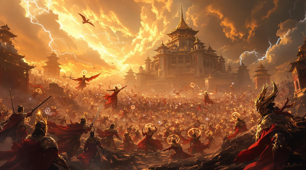 封神第一部：朝歌风云，神话类型影视视频封面 - 高清电影